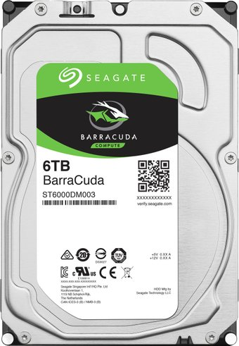 Жесткий диск Seagate BarraCuda 6TB ST6000DM003 - 1/1