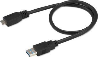 Кабель Buro USB Type-A - microUSB Type-B MK30-AM-1.5 (1.5 м, черный) - 1/1