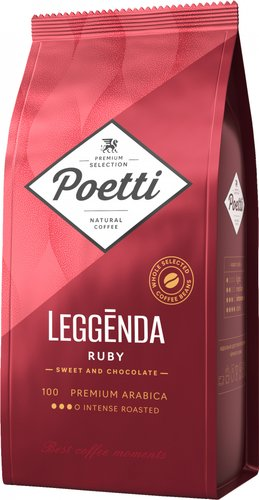 Кофе Poetti Leggenda Ruby зерновой 1 кг - 1/1