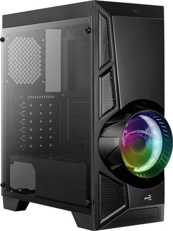 Корпус AeroCool AeroEngine RGB Tempered Glass RGB-G-BK-v2 - 1/1