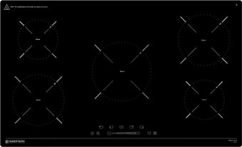 Варочная панель Meferi MIH905BK Power - 1/1
