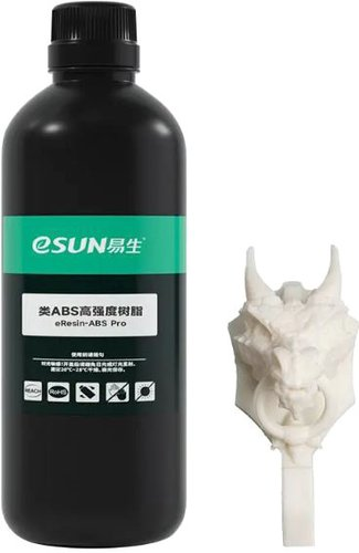 Фотополимер eSUN A200 eResin-ABS Pro 500 г (белый) - 1/1
