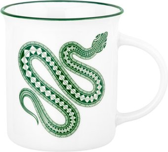 Кружка Elan Gallery Мексиканская змея 880220 (белый) - 1/1