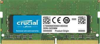 Оперативная память Crucial 32GB DDR4 SODIMM PC4-25600 CT32G4SFD832A - 1/1