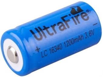 Аккумулятор Ultrafire 16340 1200mAh - 1/1