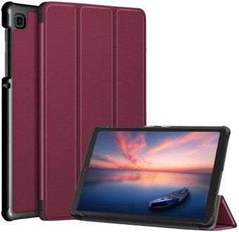 Чехол для планшета JFK Smart Case для Samsung Galaxy Tab A7 Lite (бордовый) - 1/1