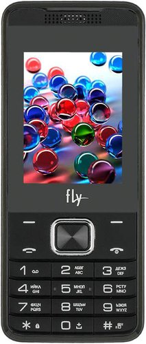 Кнопочный телефон Fly FF245 Grey - 1/1