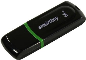 USB Flash SmartBuy Paean 64GB (черный) - 1/1