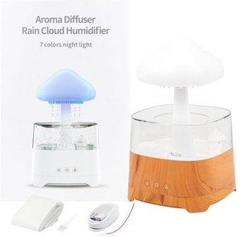 Электронный аромадиффузор EL15 Гриб CH08S-2 (дерево) - 1/1