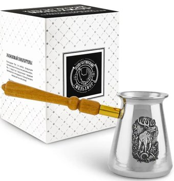 Турка Кольчугинский мельхиор Охотничья Лось КМ1064ТР01 - 1/1