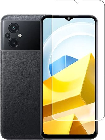 Защитное стекло KST 2.5D для Xiaomi Poco M5 2022 (прозрачный) - 1/1