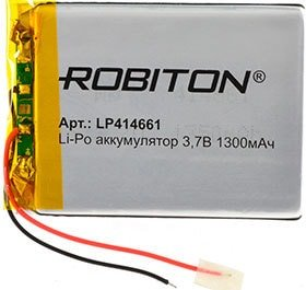 Аккумулятор Robiton LP414661 1300 mAh 1 шт - 1/1