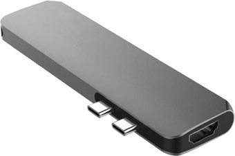 Док-станция USBTOP 2xUSB3.1 Type-C - 2xUSB3.0/2xType-C/HDMI/TF/SD - 1/1
