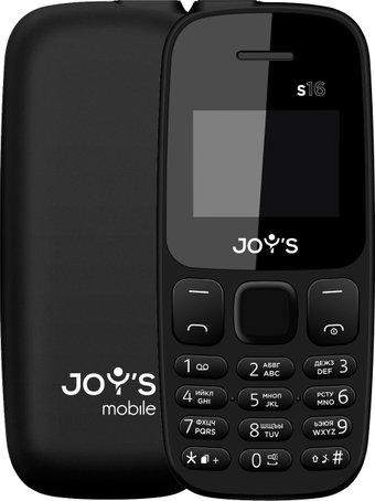 Кнопочный телефон Joy’s S16 (черный) - 1/1