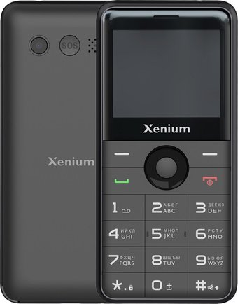 Кнопочный телефон Xenium X700 (черный) - 1/1