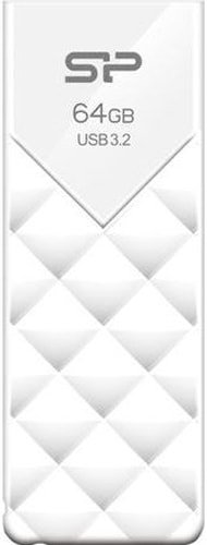 USB Flash Silicon-Power Blaze B03 64GB (белый) - 1/1
