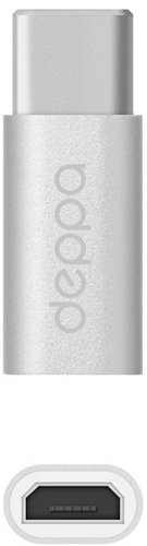 Адаптер Deppa Type-C - micro USB 73114 - 1/1