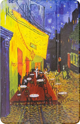 Чехол для планшета JFK Smart Case для Huawei MatePad 10.4 (уличное кафе) - 1/1