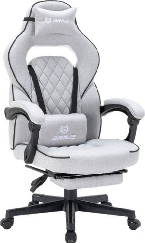 Игровое (геймерское) кресло Brave Wong (серый) - 1/1