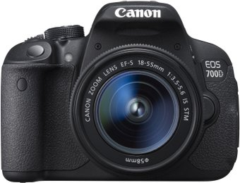 Зеркальный фотоаппарат Canon EOS 700D Kit 18-55 IS STM - 1/1