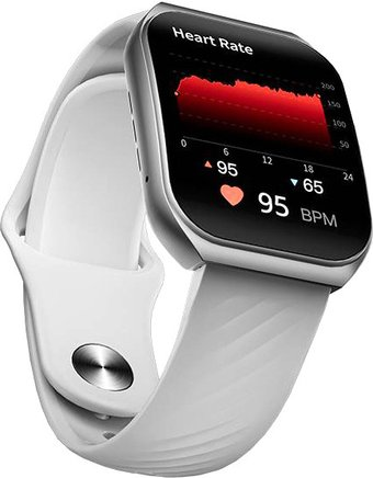 Умные часы QCY GS 2 (серебристый/белый) - 1/1