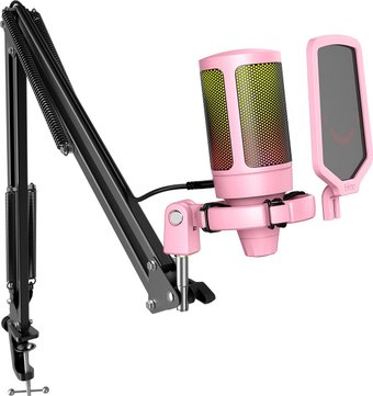 Проводной микрофон FIFINE A6T (розовый) - 1/1