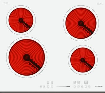 Варочная панель Hyundai HHE 6452 WG - 1/1