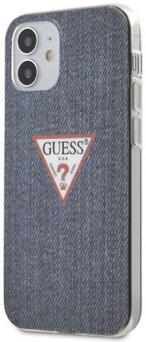 Чехол для телефона CG Mobile Guess Denim Triangle для Apple iPhone 12 mini GUHCP12SPCUJULDB - 1/1