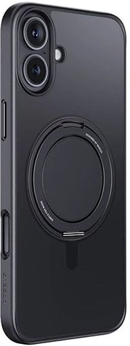 Чехол для телефона Baseus SkyRing Series Magnetic with Ring Stand для iPhone 16 Pro (черный) - 1/1