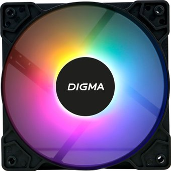 Вентилятор для корпуса Digma DFAN-FRGB1 - 1/1