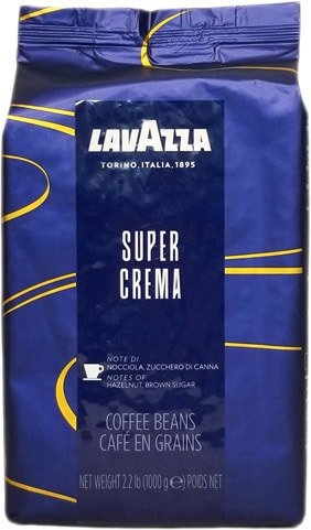 Кофе Lavazza Super Crema в зернах 1000 г - 1/1