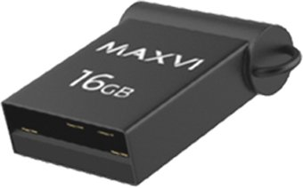 USB Flash Maxvi MM 16GB (темно-серый) - 1/1