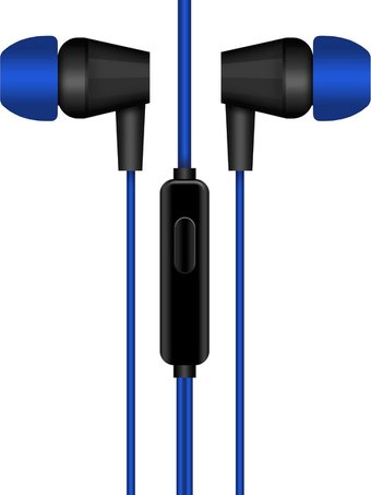 Наушники Krutoff Jay (черный/синий) - 1/1