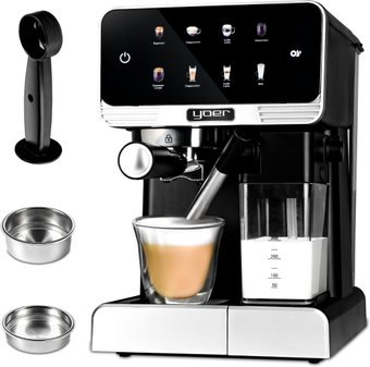 Рожковая кофеварка Yoer Creamo EMF03BK - 1/1