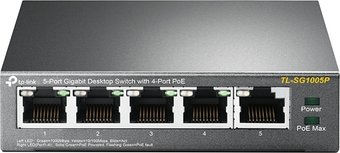 Неуправляемый коммутатор TP-Link TL-SG1005P V5 - 1/1