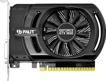 Видеокарта Palit GeForce GTX 1650 StormX 4GB GDDR5 NE51650006G1-1170F - 1/1