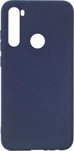 Чехол для телефона Case Matte для Xiaomi Redmi Note 8 2019/2021 (темно-синий) - 1/1