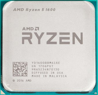 Процессор AMD Ryzen 5 1600 - 1/1