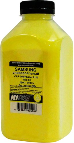 Тонер Hi-Black Универсал. для Samsung CLP-300/Phaser 6110 Тип 2 (черный) 250 г - 1/1