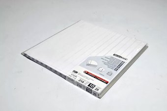 Металлический канал для переплета OPUS O.Simple Channel 210x10 мм OSC1021025BIA (25 шт, белый) - 1/1