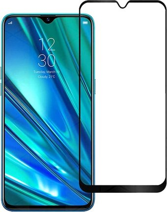 Защитное стекло KST Full glue для OPPO Reno 4 (черное) - 1/1