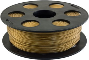 Пластик Bestfilament PET-G 1.75 мм 1000 г (золотистый металлик) - 1/1