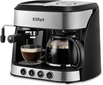 Рожковая кофеварка Kitfort KT-7185 - 1/1