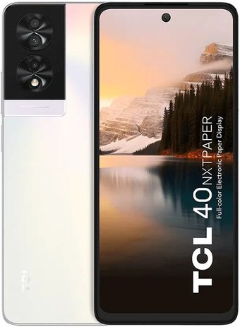 Смартфон TCL 40 NXTPAPER 8GB/256GB (опаловый белый) - 1/1