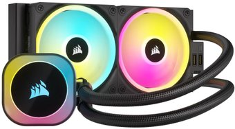 Система жидкостного охлаждения для процессора Corsair iCUE LINK H100i RGB CW-9061001-WW - 1/1