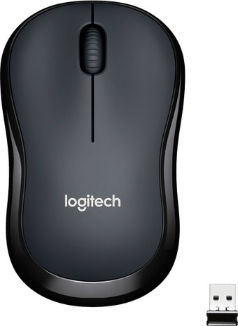 Мышь Logitech M220 Silent (темно-серый) - 1/1