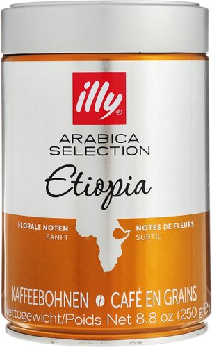 Кофе ILLY Monoarabica Ethiopia в зернах 250 г - 1/1