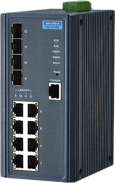 Управляемый коммутатор 2-го уровня Advantech EKI-7712E-4F-AE - 1/1