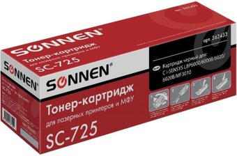 Картридж Sonnen SC-725 (аналог HP CE285A, CB435A, CB436A, Canon 712, 713, 725) - 1/1