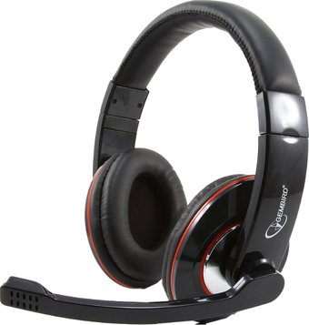 Наушники Gembird MHS-780 (черный) - 1/1